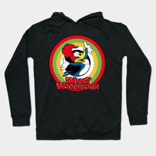 Woody Woodpecker Circle Style Hoodie